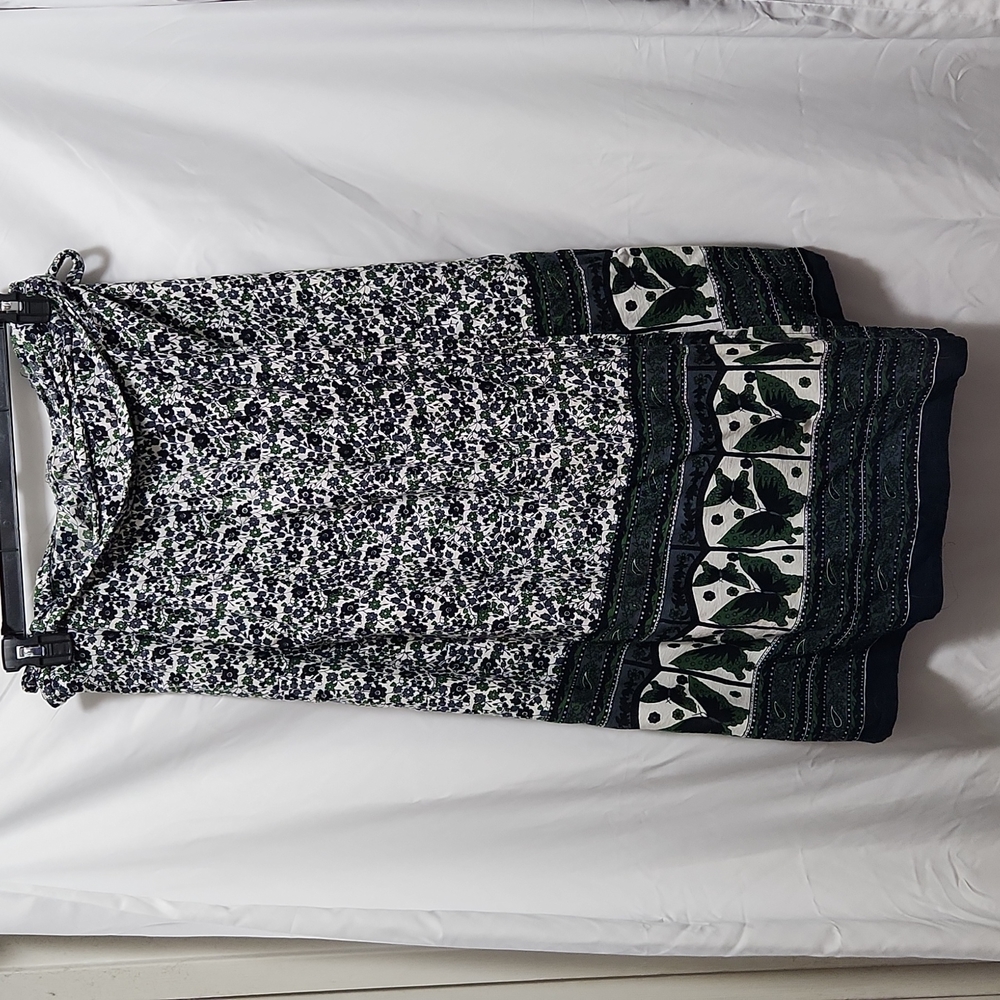 Vintage wrap around skirt.